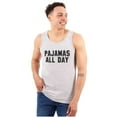 thumbnail image 1 of Pajamas All Day Slacker Lazy Plus Size Graphic Tank Top Brisco Brands 3X, 1 of 5