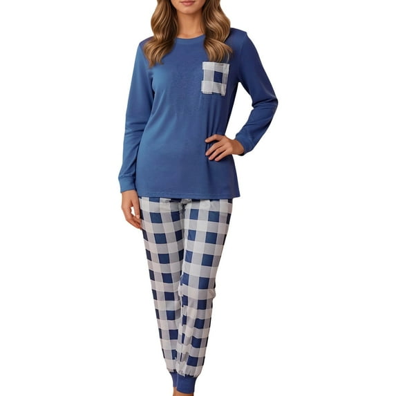 Pajamas For Women Set Christmas Cozy Sleepwear Loungewear Nightwear Nightclothes Homewear