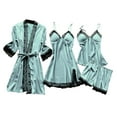 thumbnail image 1 of Pajamas For Women Set Christmas Lace Women Dress Sleepwear Robe Nightdress Set Pajama Set, 1 of 5