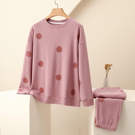 Pajamas For Women Set Flannel Hooded -Fleece Winter Soft Warm Womens Pajama Sets,Pink,XL