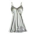 thumbnail image 1 of Pajamas for Girls Loungewear for Women Women Fashion Lace Sling Vest Hollow See-Through Ladies Nightdress Set Womens Pajama Sets Sexy Girls Nightgowns, 1 of 4