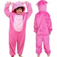 thumbnail image 1 of Pajamas Halloween Kids One Piece Cosplay Cartoon Teens Party Stitch Jumpsuits, 1 of 4