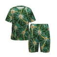 Pajamas Set For Boys and Girls, Thorns Of Macro Cactus 2 Piece Short