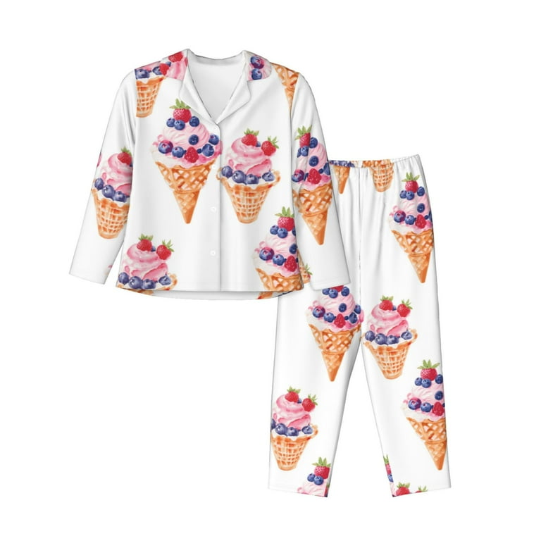 Strawberry & Cream Button Up Strawberry & Cream Button Up
