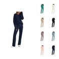 thumbnail image 1 of Pajamas for Women Set 2025 Fall Winter Lounge Long Sleeve Crewneck Pullover and Pants Pjs Set Womens Pajama Sets, 1 of 6