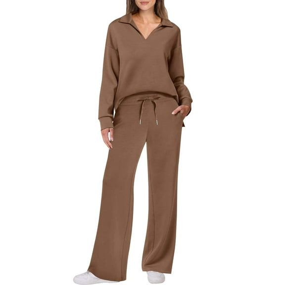 Pajamas for women set Polyester,Spandex S 1 Piece Brown Lightweight Summer Pajamas and Fall pajamas