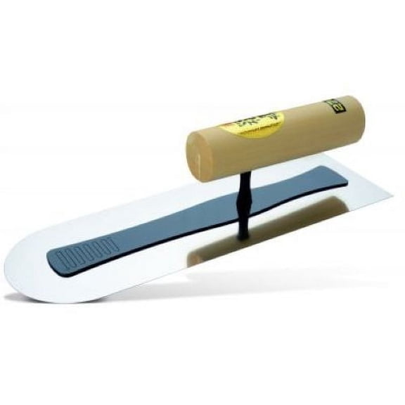 Pajarito Rounded Japanese Finishing Trowel - Stainless Steel