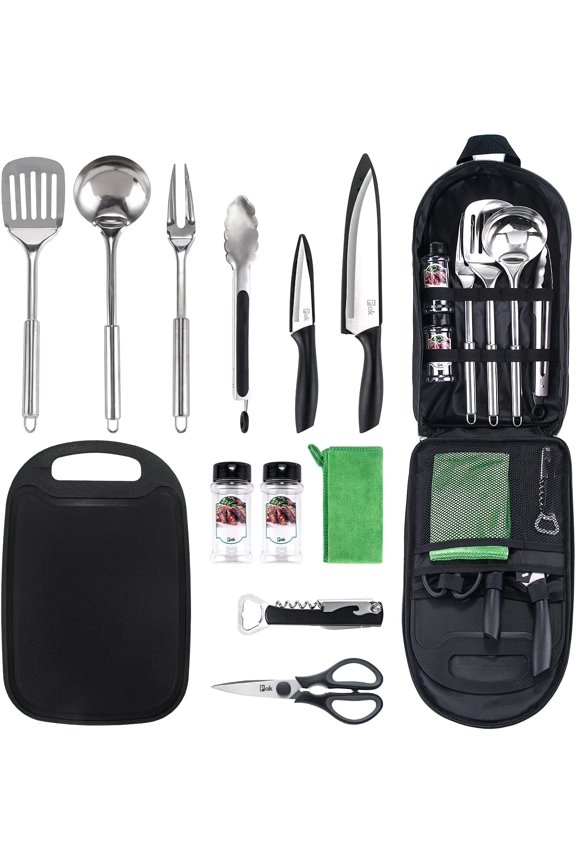Pak Camping Cookware, Camp Kitchen, Camp Cookware, Camping Utensils Set, Camping Kitchen Set, Camping Cooking Set, Camping Cooking Utensils, Camping Cookware Set, Camping Accessories Cooking, RV Camp