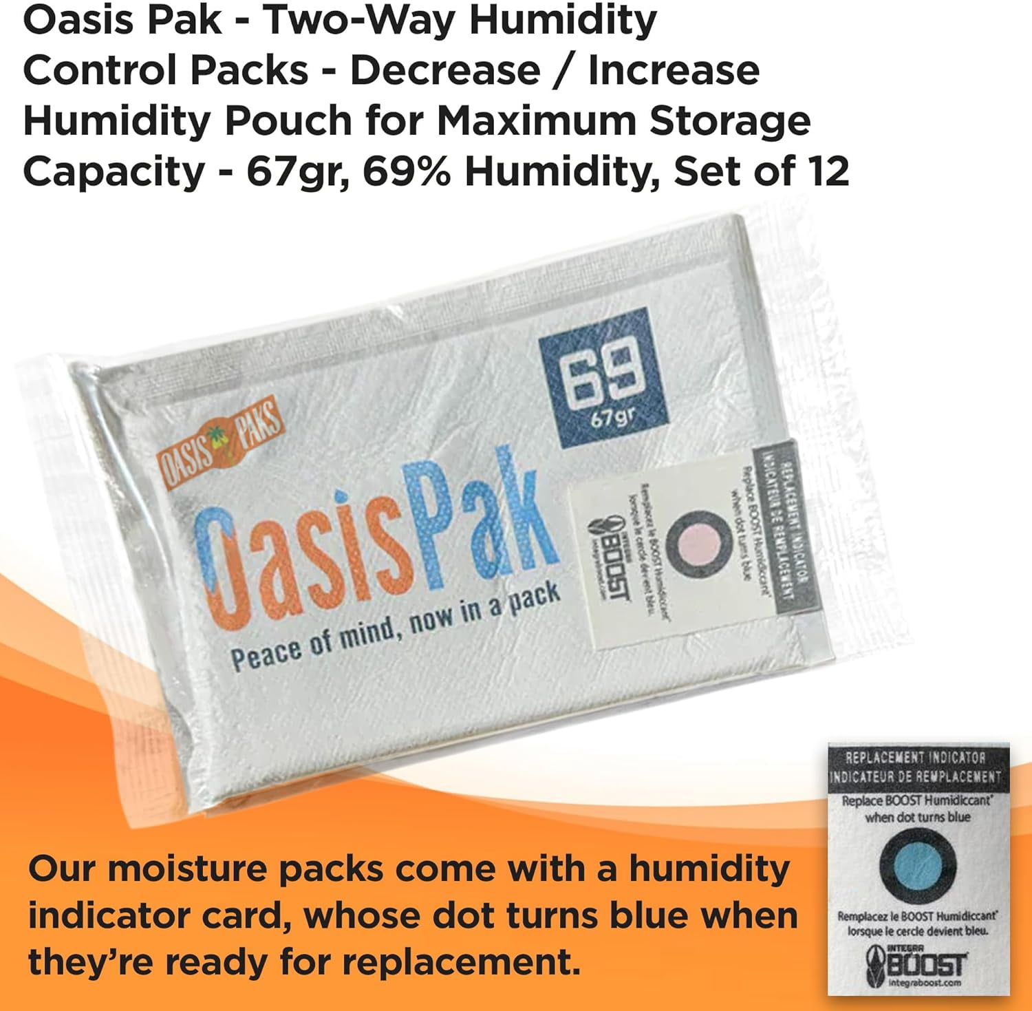 Pak Two-Way Humidity Packs - Ultimate Moisture Packs for Storage ...