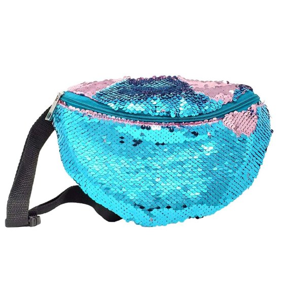 Pakapalooza Blue Sequin Fanny Pack