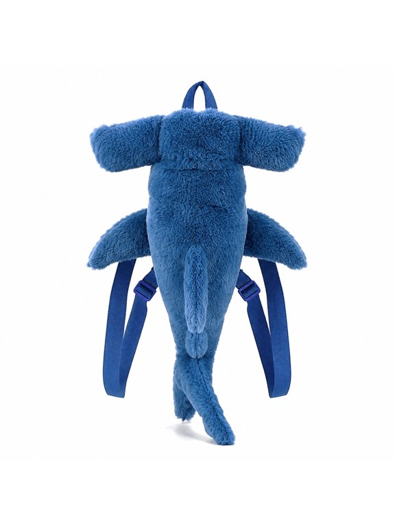 Hammerhead Shark Plush Mini Backpack