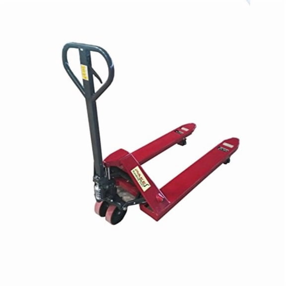 pake handling tools - heavy duty pallet truck/pallet jack, 6600 lbs capacity, 27 x 48