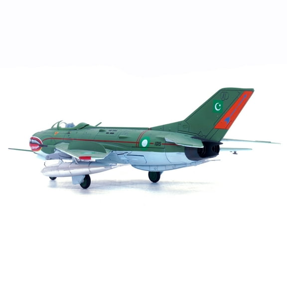 Pakistan Air Force J-6 Fighter Model for Shelf Display 1:72 Scale, High-Quality Diecast