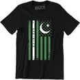 thumbnail image 1 of Pakistan American Flag US Pride Citizen Patriotic Men's T-Shirt, 1 of 4