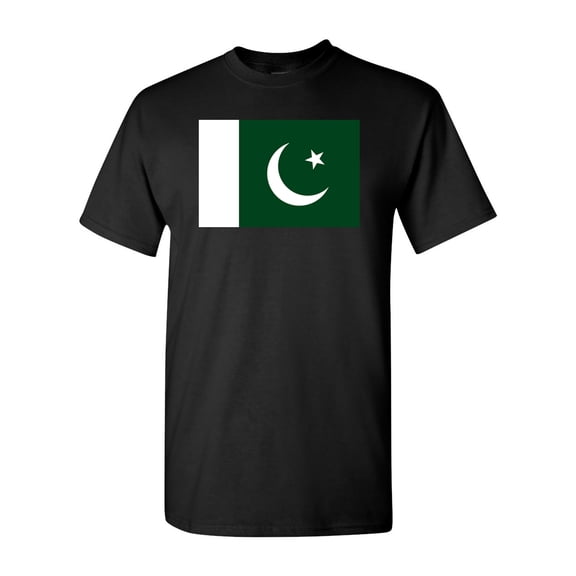 Pakistan Country Flag Adult DT T-Shirt Tee
