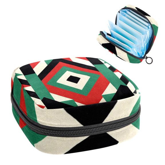 Pakistan Sanitary Napkin Storage Bag with Plush Fabric, Sponge, and Oxford Cloth Material for Girls Ages 10-12