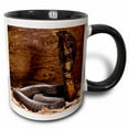 thumbnail image 1 of 3drose, Pakistani Black Cobra Snake, Native to Pakistan - Na02 Dno0900 - David Northcott, 11oz Two-tone Black Mug, 1 of 6