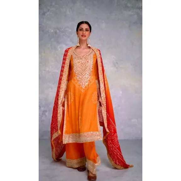 Pakistani Designer Salwar Suit Indian Bollywood Women Salwar Kameez size 42