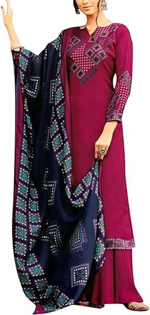 Ready-to-Wear Designer Salwar Kameez Suit – Embroidered Party Wear For Women