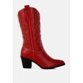 thumbnail image 1 of Pakito Patchwork Detail Cowboy Boots, 1 of 5