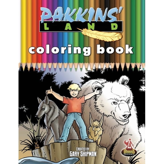 Pakkins' Land Coloring Book, (Paperback)