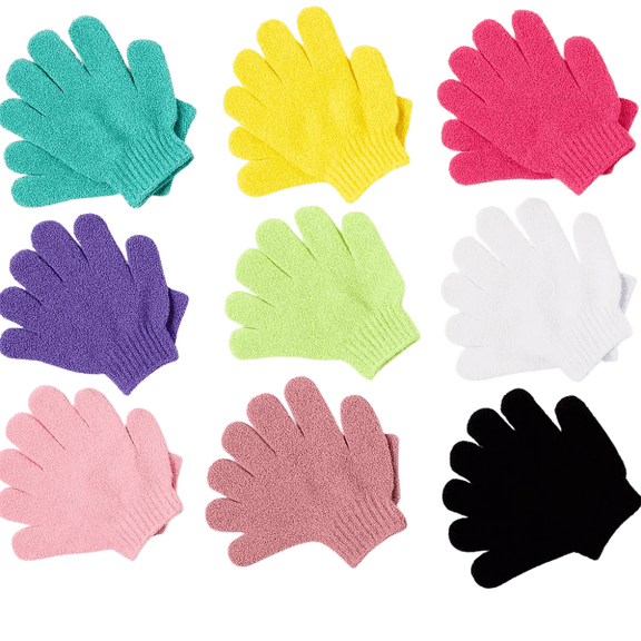 Paknada Exfoliating Bath Gloves – Deep Cleansing Mitts for Shower & Spa