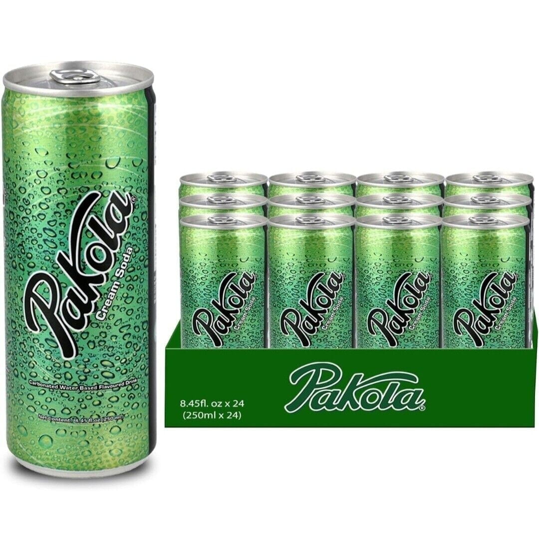 Pakola Ice-Cream Soda - Halal Original Cream Soda Flavor