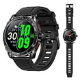 thumbnail image 1 of Pakrys Smart Watch for Men AMOLED Always on Outdoor Tactical, 1.43” Big Screen IP68 Waterproof Fitness Watch with Heart Rate Sleep Tracker Rugged Bluetooth Smartwatch for iOS Android, 1 of 8