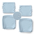 thumbnail image 1 of Pakunoda 19" x 19" Patio Furniture Cushion Covers, 2 Set of Waterproof Outdoor Deep Seat Cushion Replacement Slipcovers, Outdoor Cushion Covers with Zipper for Patio Furniture, Sky Blue, 1 of 7