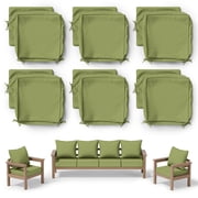 COVER ONLY-Contrast Trim 24x26x6 Replacement Patio Deep Seat Cushion Cover AD108 COVER ONLY-Contrast Trim 24x26x6 Replacement Patio Deep Seat Cushion Cover AD108