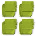 thumbnail image 1 of Pakunoda 4 Set of Waterproof Outdoor Deep Seat Cushion Replacement Slipcovers, 19" x 19" Patio Furniture Cushion Covers, Outdoor Cushion Covers with Zipper for Patio Furniture, Grass Green, 1 of 7