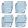 thumbnail image 1 of Pakunoda 4 Set of Waterproof Outdoor Deep Seat Cushion Replacement Slipcovers, 19" x 19" Patio Furniture Cushion Covers, Outdoor Cushion Covers with Zipper for Patio Furniture, Skyblue, 1 of 7