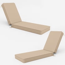 Kimunuk Outdoor Chaise Lounge Cushions, 80