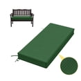 thumbnail image 1 of Kimunuk Outdoor Bench Cushions 42 x 18 x 3.5 Inch, High Density Foam Bench Seat Cushion, Porch Swing Cushion with Non-Slip Removable Cover, Green, 1 of 7