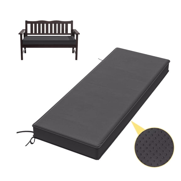 Reversible High Back Chair Cushion for Indoor and Outdoor Use Weather ...
