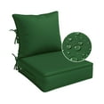 thumbnail image 1 of Pakunoda Outdoor Deep Seat Cushion Set for Patio Furniture, Waterproof & Fade Resistant, 19" L X 19" W X 4" H, Green, 1 of 6