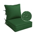 thumbnail image 1 of Pakunoda Outdoor Deep Seat Cushion Set for Patio Furniture, Waterproof & Fade Resistant, 22" L X 22" W X 4" H, Green, 1 of 6