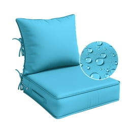Outdoor Loveseat Cushion Set, Water Resistant chair cushion for
