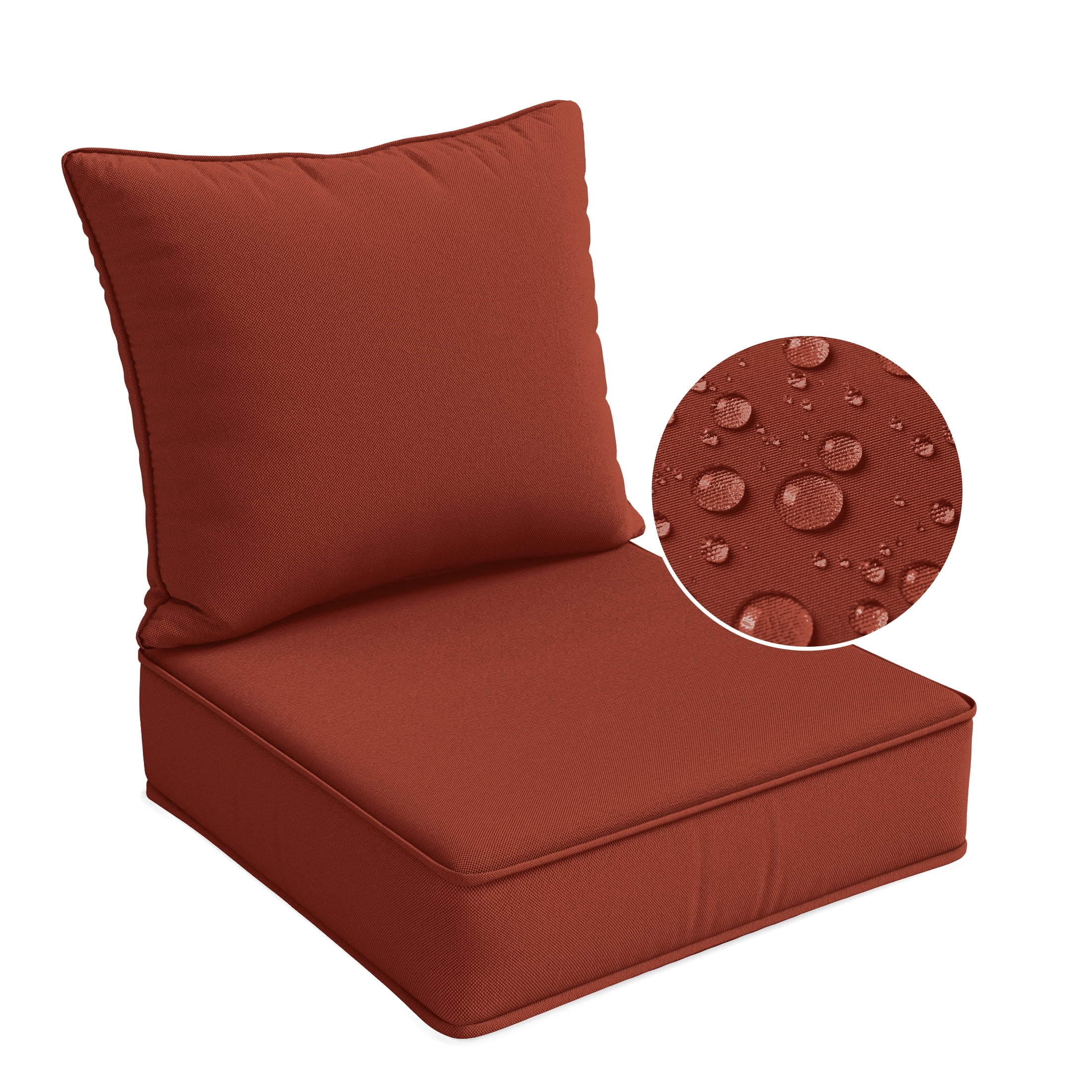 Clearance COZYVIDA Outdoor/Indoor 24x24 Inch Set Of Resilient