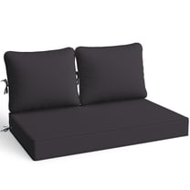 Kimunuk Outdoor Loveseat Cushion Set, 46