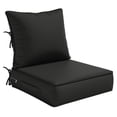 thumbnail image 1 of Pakunoda Patio Cushions for Outdoor Furniture 24” X 24” X 5”, Water Resistant Outdoor Deep Seat Cushions, Fade Resistant Replacement Cushions for Outdoor Furniture, Black, 1 of 6