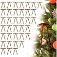 thumbnail image 1 of Pakyozj 36 Pcs Velvet Ribbon Bows for Christmas Tree – Clip-On Style, Pre-Tied Use | Perfect Xmas Ornaments for Garland, Wreath, Indoor & Outdoor Decor 5 x 7 Inches, 1 of 7