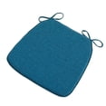 thumbnail image 1 of Pakyozj Chair Pads for Dining Chairs with Ties, Seat Cushions for Kitchen Chairs Farmhouse, D-Shaped Dining Room Chair Cushions Non Slip, Thick Washable Chair Cushion Pads 16*16in, 1 of 8