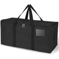thumbnail image 1 of Pakyozj Extra Large Storage Tote with Zippers & Carrying Handles, Heavy-Duty Oxford Fabric Moving Bags for Laundry, Space Saving, Storage, 1 of 7