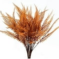 thumbnail image 1 of Pakyozj Fall Plants Artificial Ferns for Outdoors Fake Fern Plants Faux Boston Fern Plant for Room Home Garden Decor Fall Autumn Thanksgiving Decoration, 1 of 7