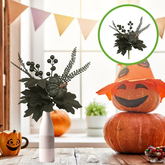 Pakyozj Halloween Decorations Halloween Bouquet Thanksgiving Fall Pumpkin Bouquet Crosss Border Holiday Gifts Living Room Indoor Dress Up Christmas Decoration Home Decor Clearance