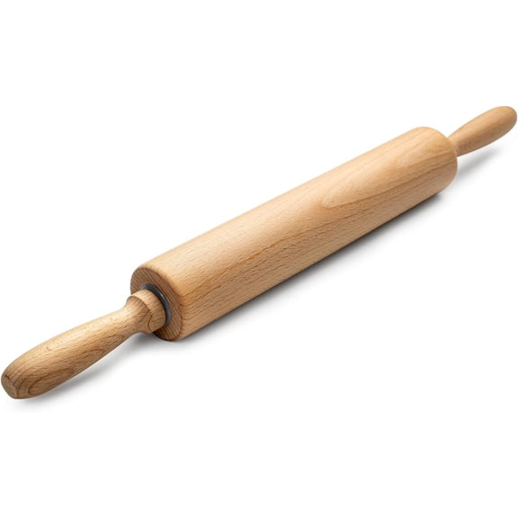 Pakyozj Professional Clay Rolling Pin, 17 Inch Non-Stick Clay Roller for Pottery and Slab Making –Duty Pottery Tool with Ergonomic Handles, Essential for Art Studios