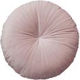 thumbnail image 1 of Pakyozj Round Pillow Cushion for Couch Velvet Decorative Small Throw Pillow Solid Color for Living Room Bed Floor 13.7”, 1 of 7