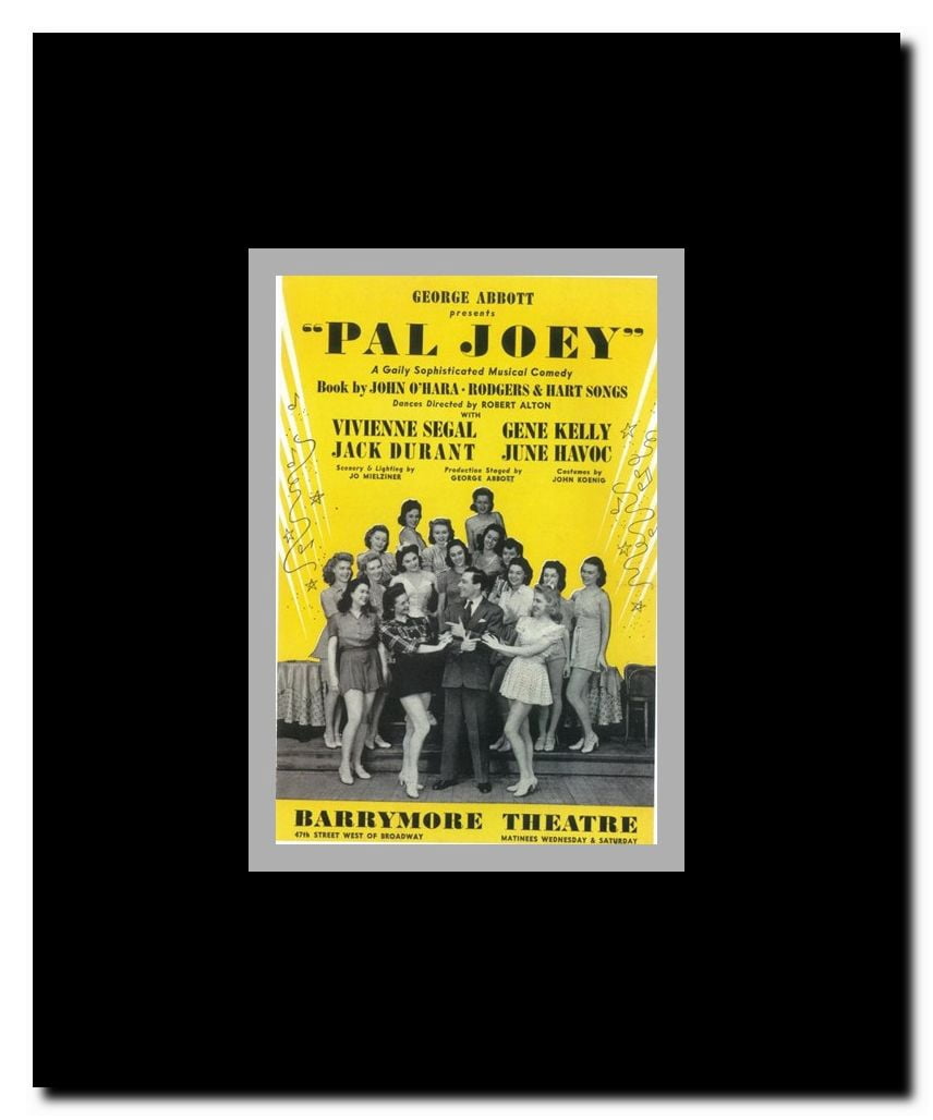 Pal Joey (Broadway) Framed Movie Poster