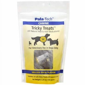 Pala-Tech Tricky Treats Soft Chews for Dogs, Duck, 30 ct
